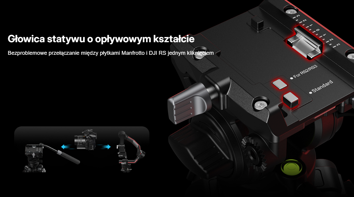 Statyw SmallRig 5305 x Potato Jet TRIBEX SE Hydraulic Tripod