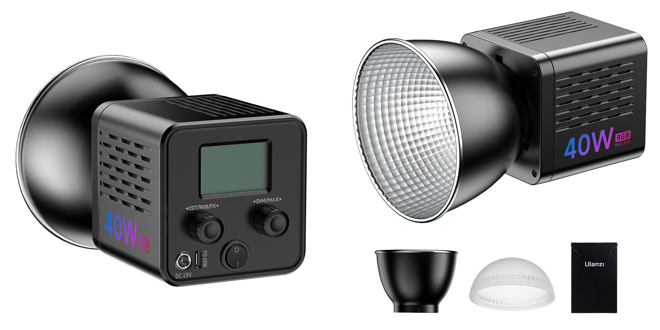 Lampa LED Ulanzi 40W - RGB WB (2500 K - 6500 K)