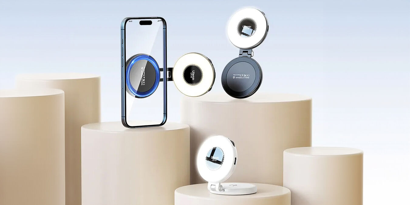 Lampa LED Ulanzi LM19 Magsafe - WB (2500 K - 8500 K) - biała