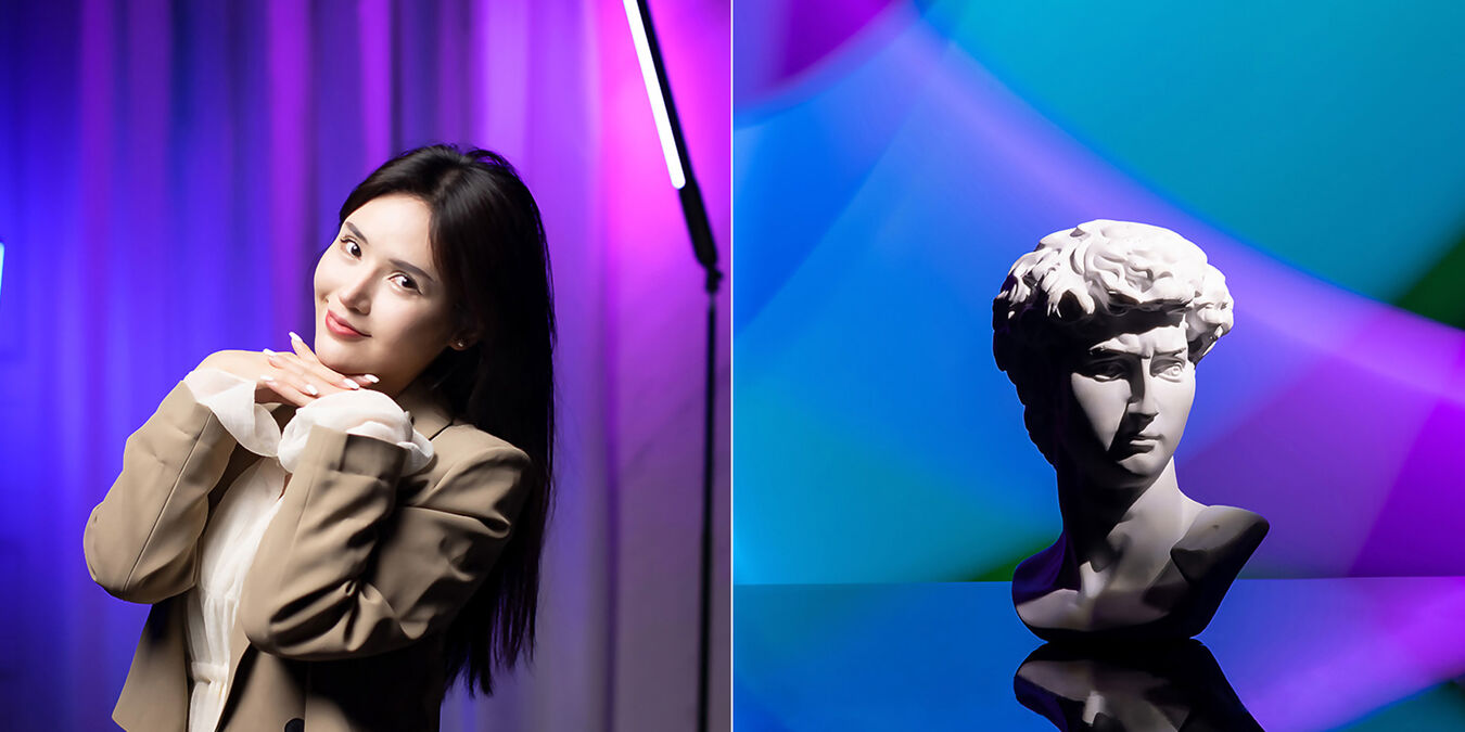 Lampa LED Ulanzi VL119 - RGB, WB (2500 K - 9000 K)