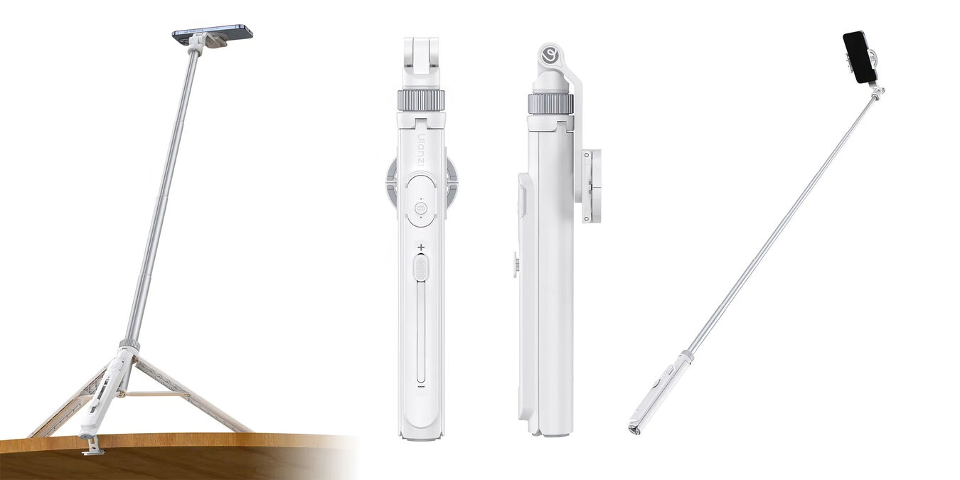 Selfie stick Ulanzi TT88 - biały