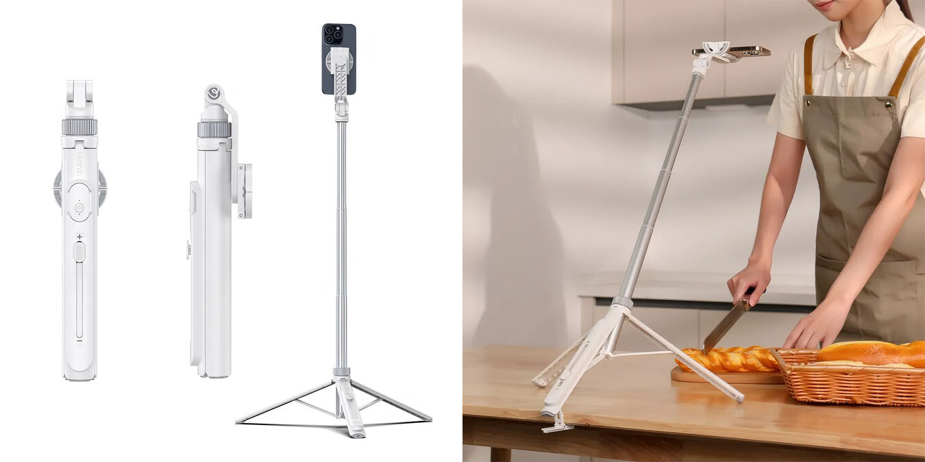 Selfie stick Ulanzi TT88 - biały