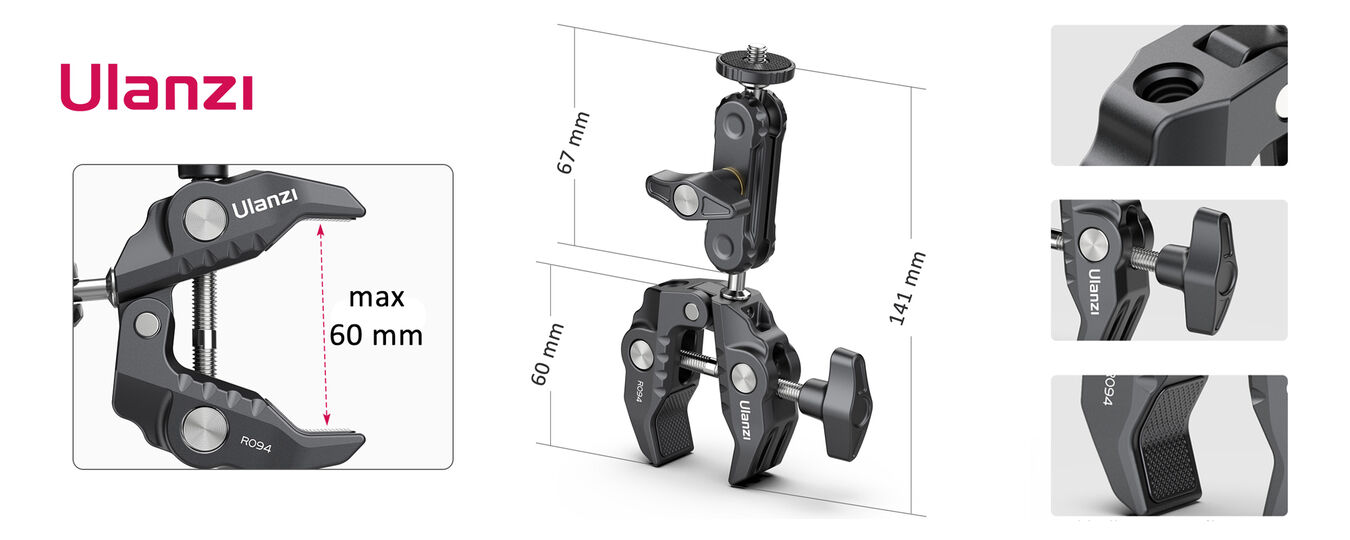 Uchwyt montażowy Ulanzi R094