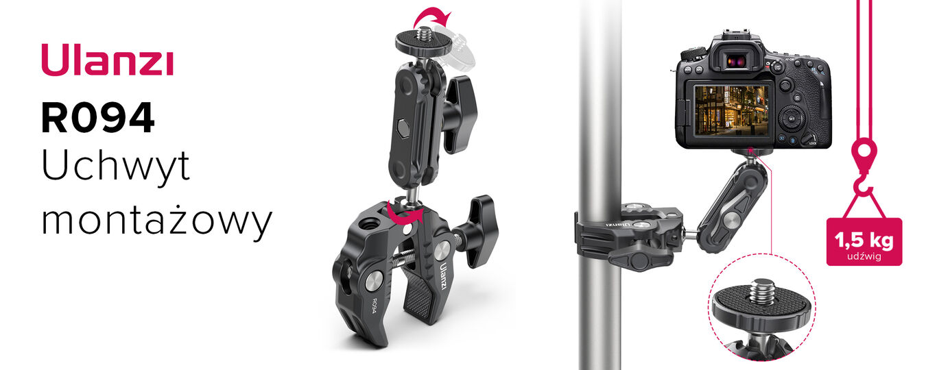 Uchwyt montażowy Ulanzi R094