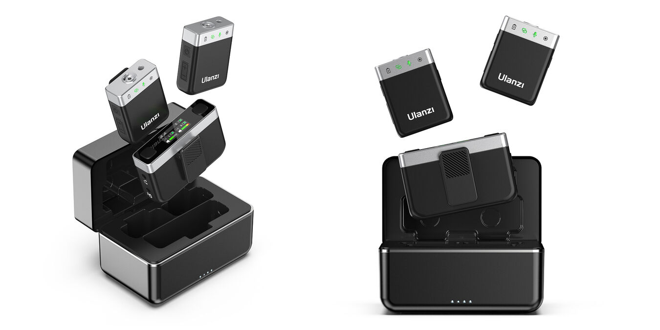 Bezprzewodowy zestaw mikrofonowy Ulanzi U-Mic AM18