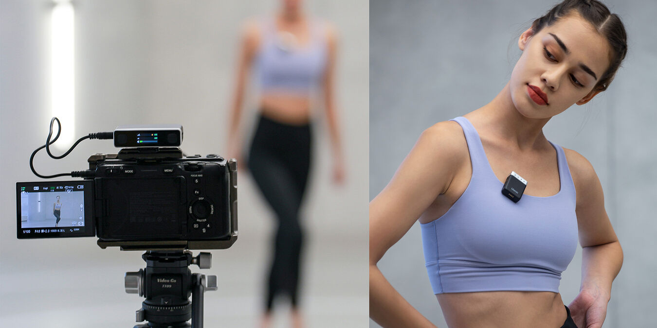 Bezprzewodowy zestaw mikrofonowy Ulanzi U-Mic AM18