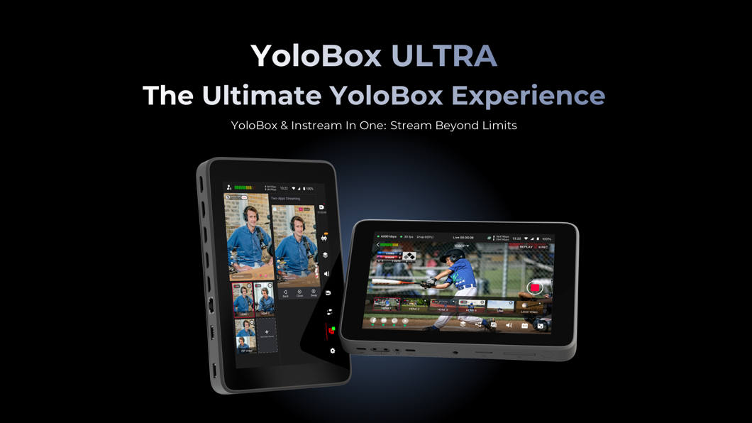 Przenośny mikser streamingowy YoloBox Ultra