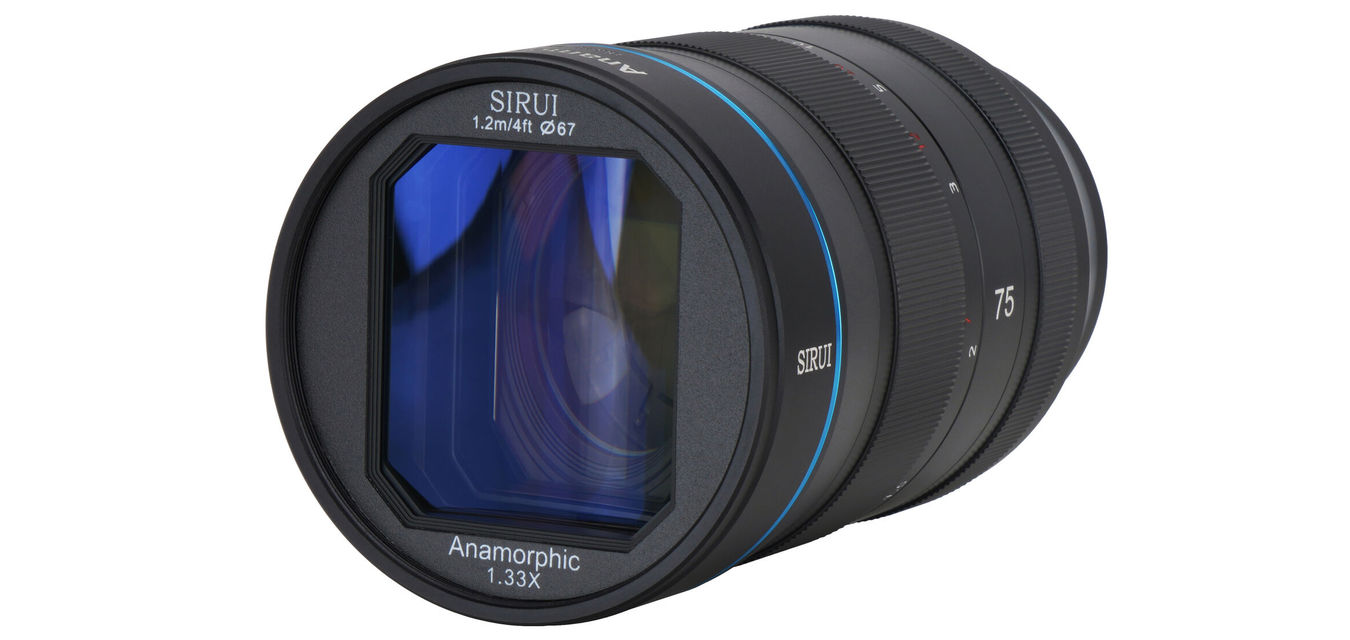 Obiektyw Sirui 75mm f/1.8 1,33X Anamorphic (Nikon Z) - APS-C
