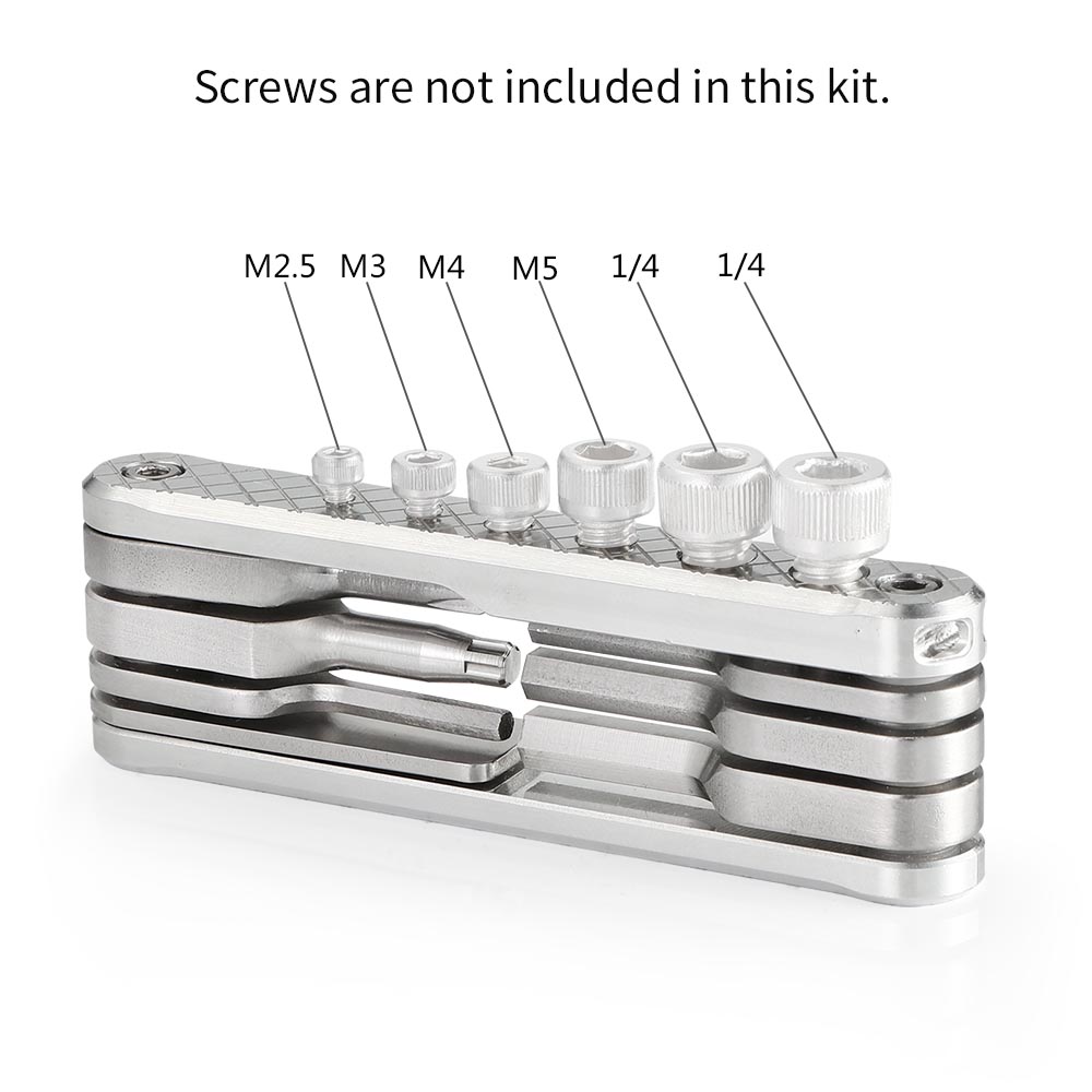 SmallRig 2213 zestaw narzędzi Folding Tool Set with Scredrivers and Wrenches