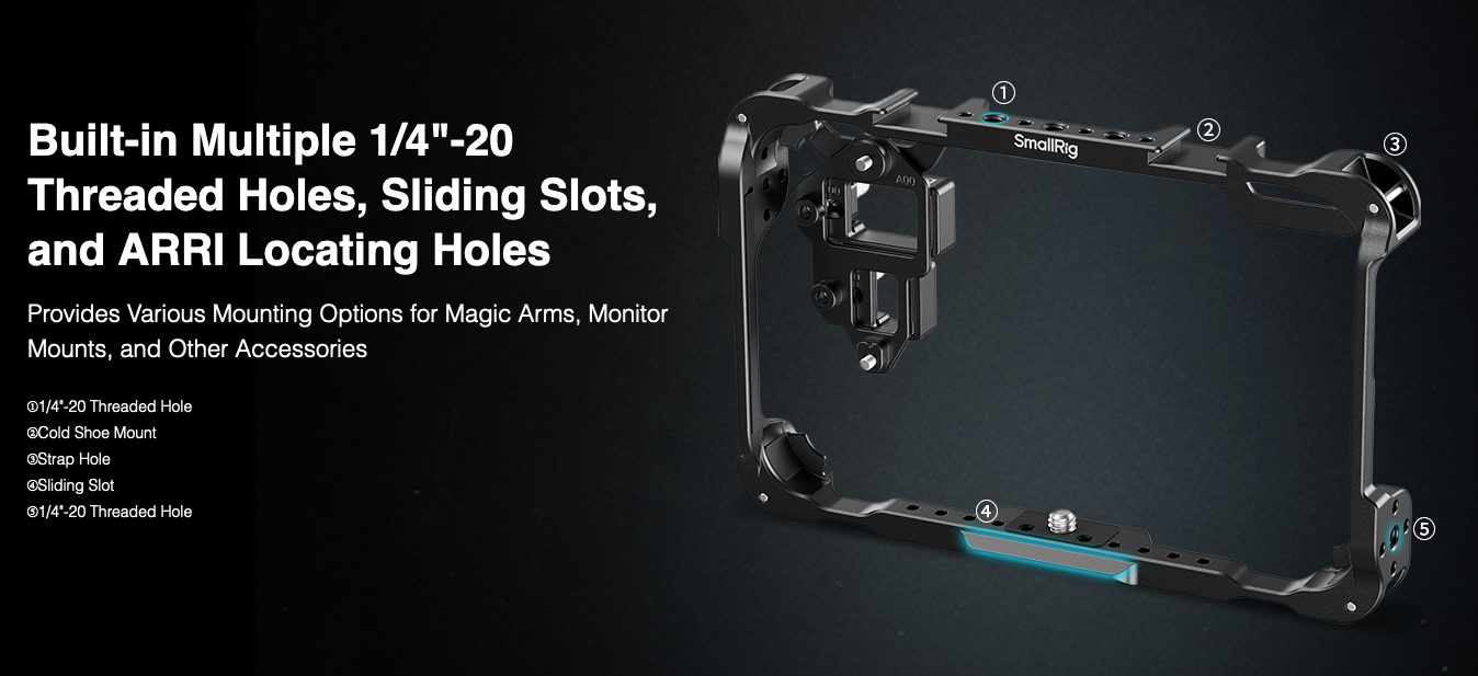 Klatka SmallRig 5030 do Atomos Shinobi II