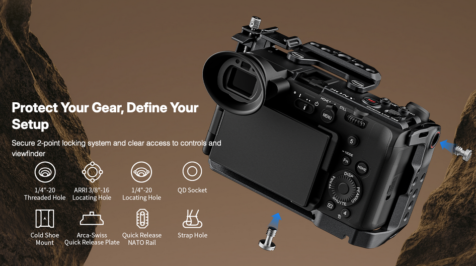 Klatka SmallRig 5589 Cage Kit for Sony FX2