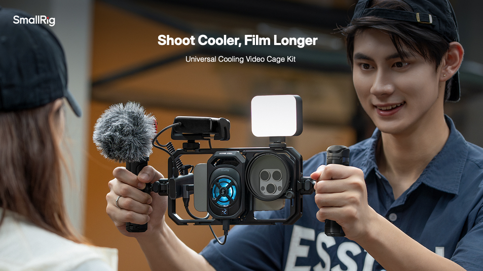 Klatka na telefon SmallRig 5276 All-in-One Thermal Dual-handheld Video Kit for Mobile Phone