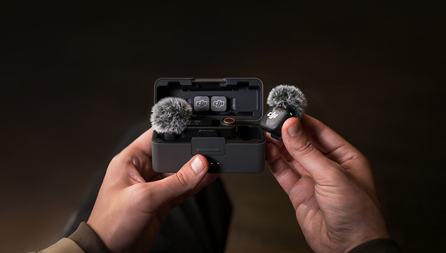 Zestaw bezprzewodowy DJI Mic 3 (2 TX + 1 RX + etui ładujące)