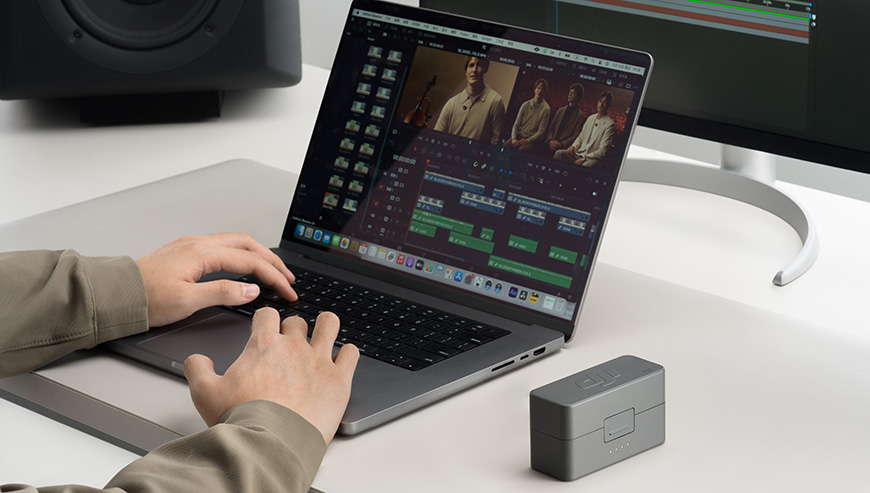 Zestaw bezprzewodowy DJI Mic 3 (2 TX + 1 RX + etui ładujące)