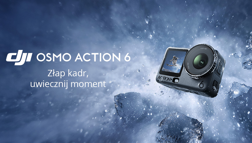 Kamera DJI Osmo Action 6 Adventure Combo