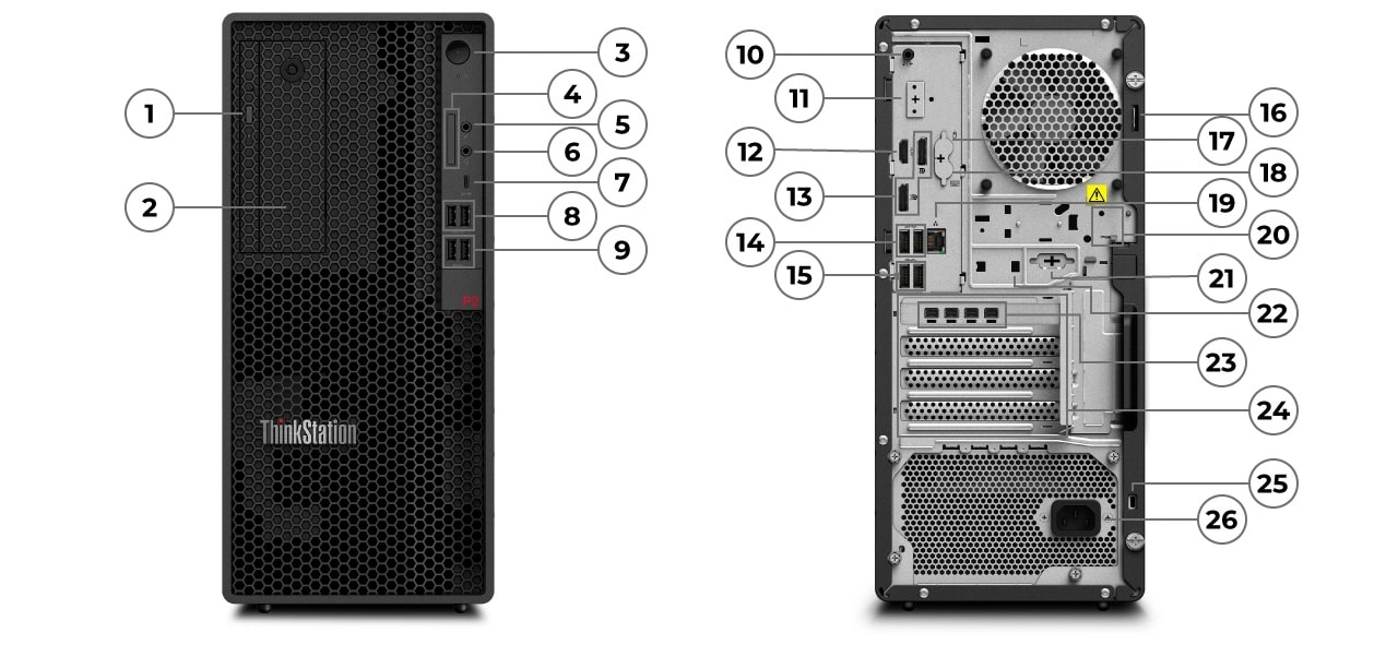 Stacja robocza Lenovo ThinkStation P2 Tower