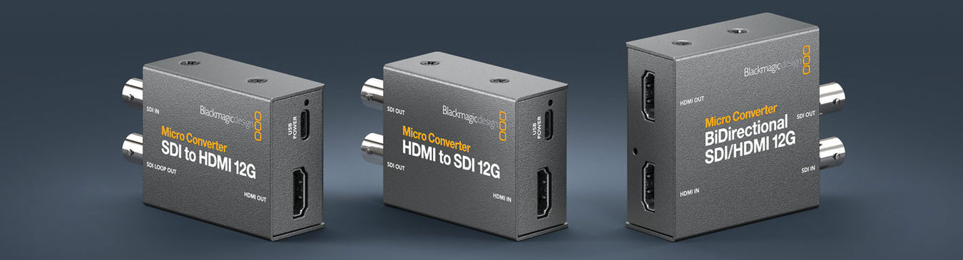 Blackmagic Micro Converter SDI do HDMI 12G (z zasilaczem)
