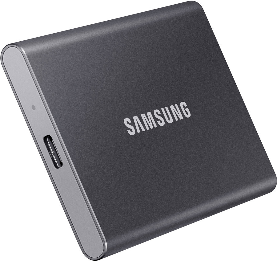 Dysk SSD Samsung T7 1TB USB 3.2 Gen.2 szary (MU-PC1T0T/WW)