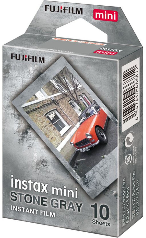 Fujifilm Instax Mini Film STONE GRAY (10 zdjęć)