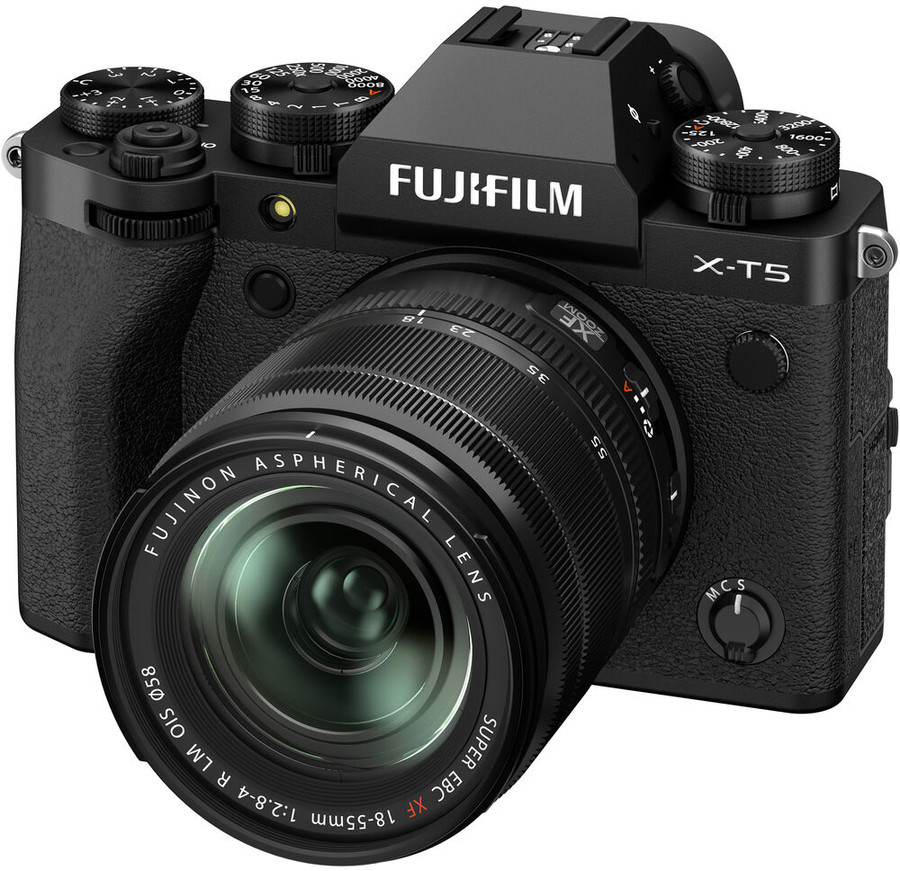 Bezlusterkowiec Fujifilm X-T5 czarny + XF 18-55/2.8-4 OiS R