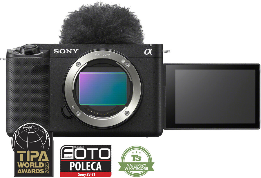 Aparat Sony ZV-E1 + Cashback 1300zł! lub Studencki CASHBACK 1100zł