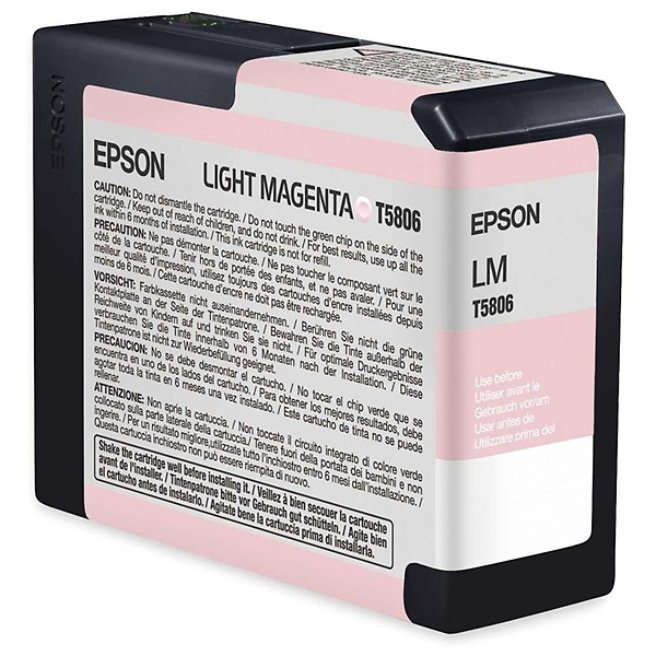 Tusz Epson T5806 Light Magenta do Stylus Pro 3800/3880