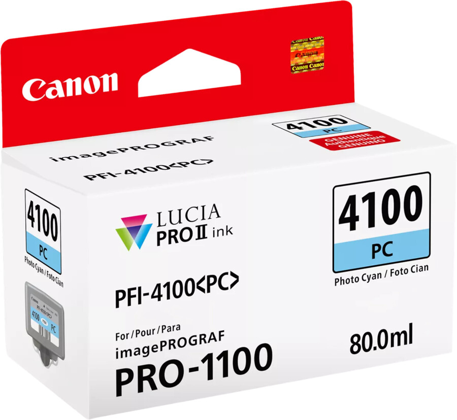 Tusz Canon PFI-4100 PC (6781C001) PhotoCyan