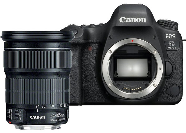 Lustrzanka Canon EOS 6D Mark II + EF 24-105mm f/3.5-5.6 IS STM