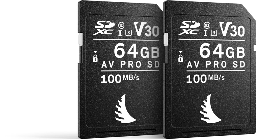 Karta pamięci Angelbird 2x SDXC 64GB AV Pro (100MB/s) V30 UHS-I U3 MatchPack - Promocja Wiosenna (cena zawiera rabat)
