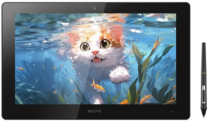 Tablet graficzny BOSTO BT-16HD (2024) 15,6" LCD