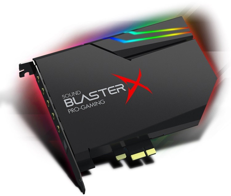 Внутренняя звуковая карта creative sound blaster ae 5 plus обзор