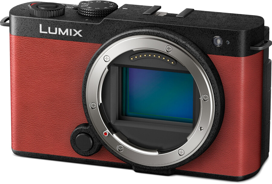 Bezlusterkowiec Panasonic Lumix S9 (body) (Crimson Red) + Gratis wygodny pasek