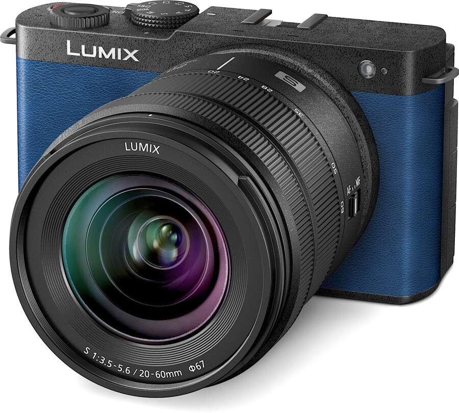 Bezlusterkowiec Panasonic Lumix S9 + 20-60mm (Classical Blue) + Gratis wygodny pasek