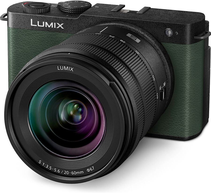 Bezlusterkowiec Panasonic Lumix S9 + 20-60mm (Dark Olive) + Gratis wygodny pasek