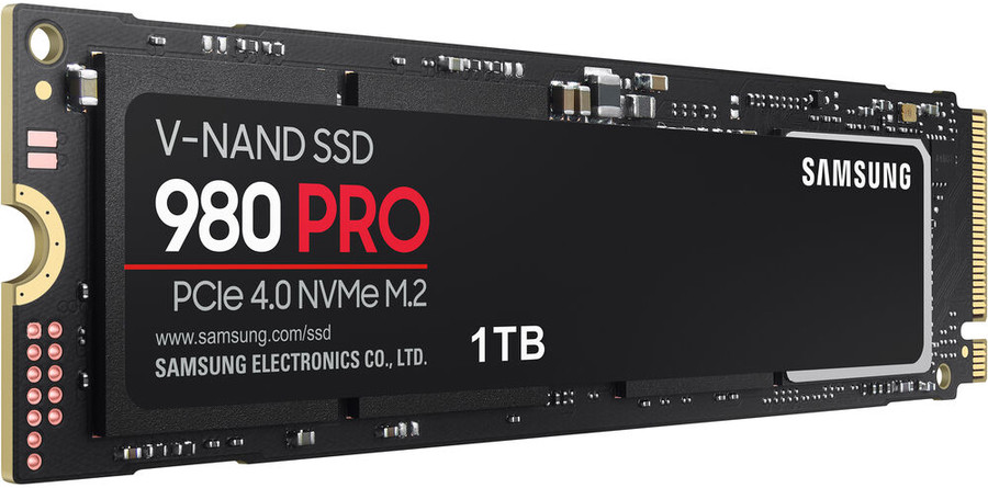 Dysk SSD Samsung 980 PRO 1TB PCle 4.0 NVMe M.2 (MZ-V8P1T0BW)