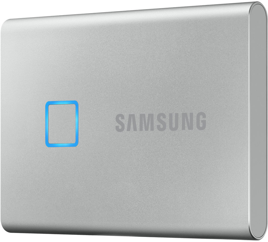 Dysk SSD Samsung T7 TOUCH 1 TB USB 3.2 Gen.2 SREBRNY (MU-PC1T0S/WW)
