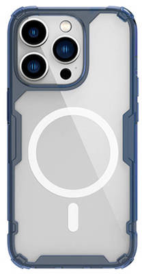 Etui MagSafe Nillkin Nature TPU Pro do Apple iPhone 14 Pro (Niebieski)