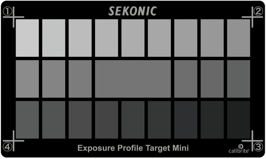 Sekonic tablica testowa Exposure Profile Target Mini