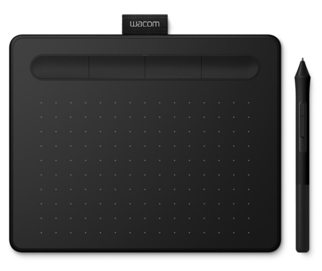Tablet graficzny Wacom Intuos S (BT) czarny CTL-4100WLK (+ 2 programy*)