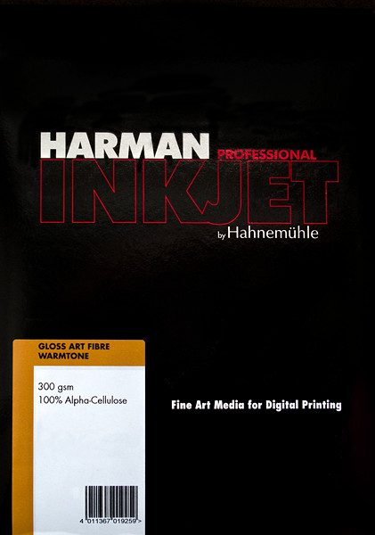 Papier HARMAN by Hahnemühle Gloss Art Fibre Warmtone G300