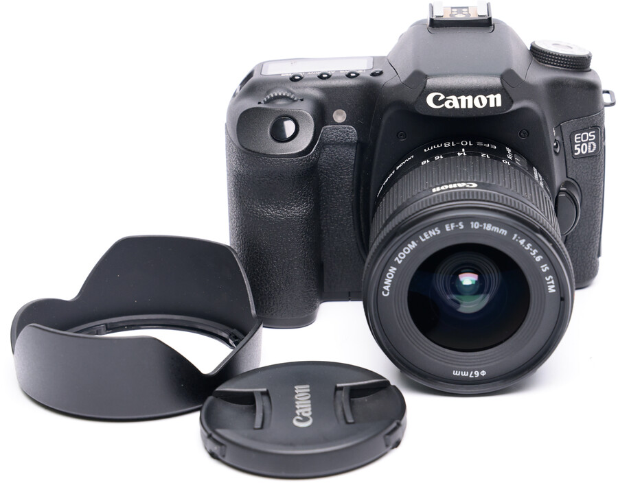 Canon Lustrzanka EOS 50D - sn0330115624 + Canon EF-S 10-18mm f/4.5-5.6 IS STM  - Komis
