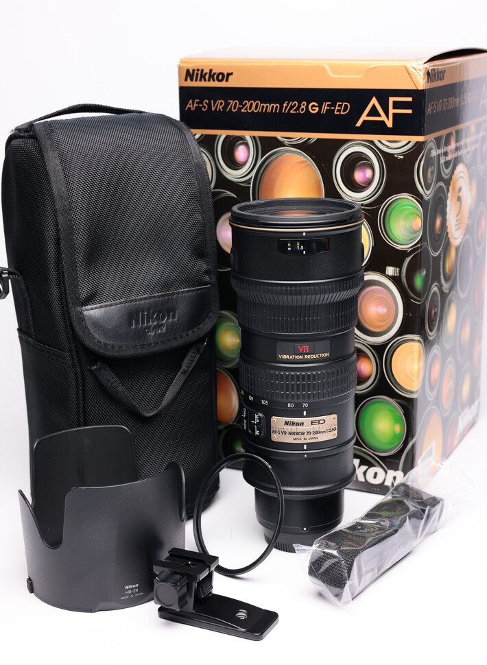 Nikkor AF-S 70-200mm f/2,8G IF-ED VR - sn:463545 - Komis