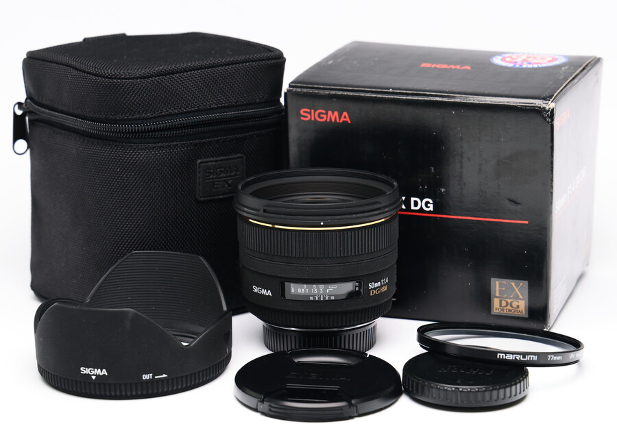 Sigma 50mm f/1,4 EX DG HSM (Canon EF) - sn:1035561 - Komis