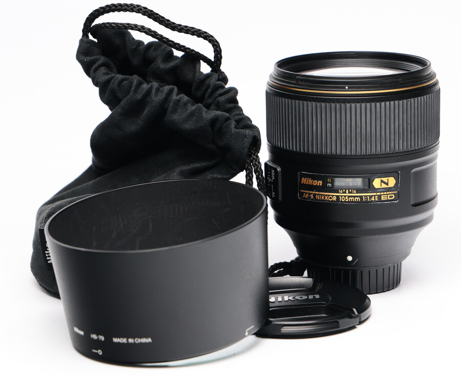 Obiektyw Nikkor AF-S 105mm f/1,4E ED - sn:2021260 - Komis