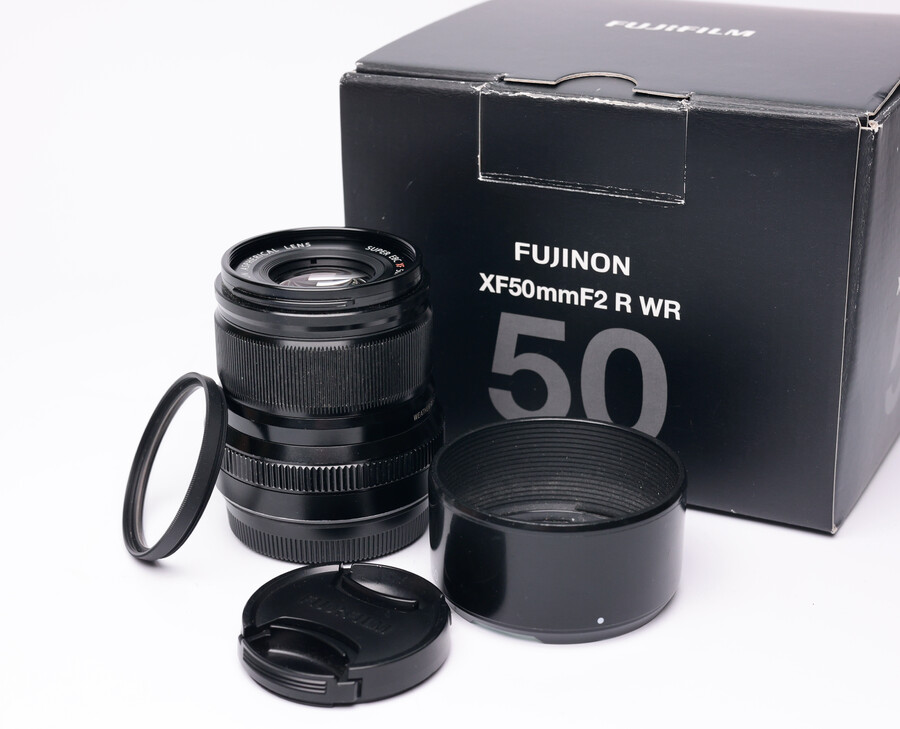 Obiektyw Fujinon XF 50mm f/2 R WR czarny - sn:87A00072 - Używany