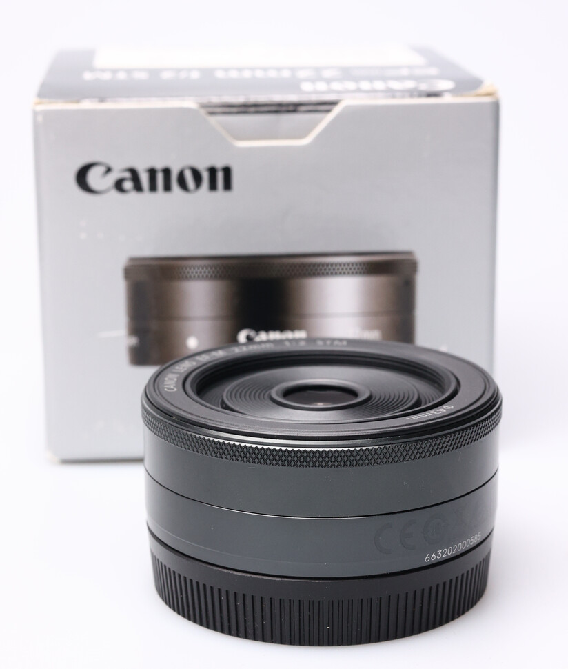 Obiektyw Canon EF-M 22mm f/2 STM - Komis