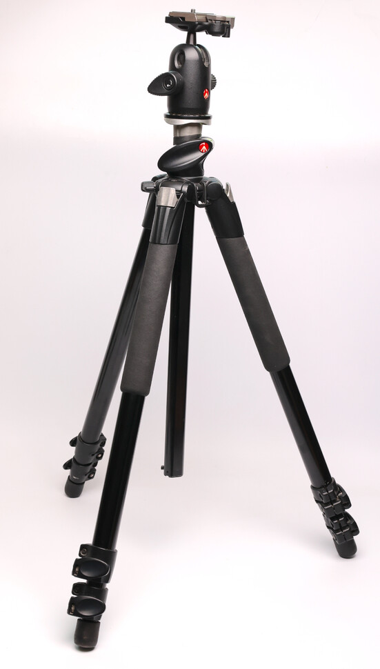 Statyw Manfrotto MN055XPROB + + Głowica kulowa 498Rc2 - Komis