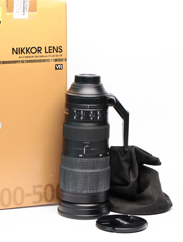 Obiektyw Nikkor AF-S 200-500mm f/5,6E ED VR- sn:2054325 - Używany