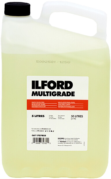 Wywoływacz Ilford Developer Multigrade 5L
