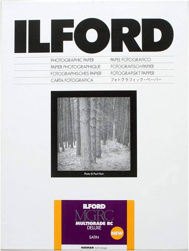 Papier B&W Ilford Multigrade RC Deluxe Satin
